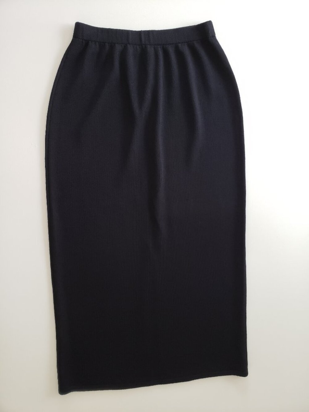 ST. JOHN BASICS Size 12 Black Long Skirt - Business Professional - Picture 5 of 11